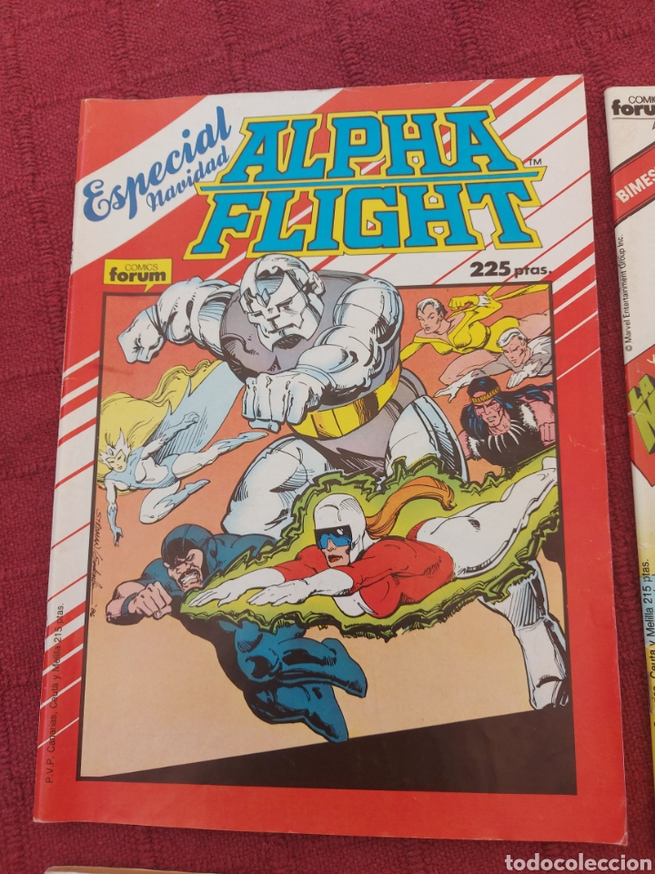 C&oacute;mics: ALPHA FLIGHT ESPECIAL NAVIDAD-ALPHA FLIGHT Y LA MASA MARVEL TWO-IN-ONE -COMICS FORUM - Foto 3
