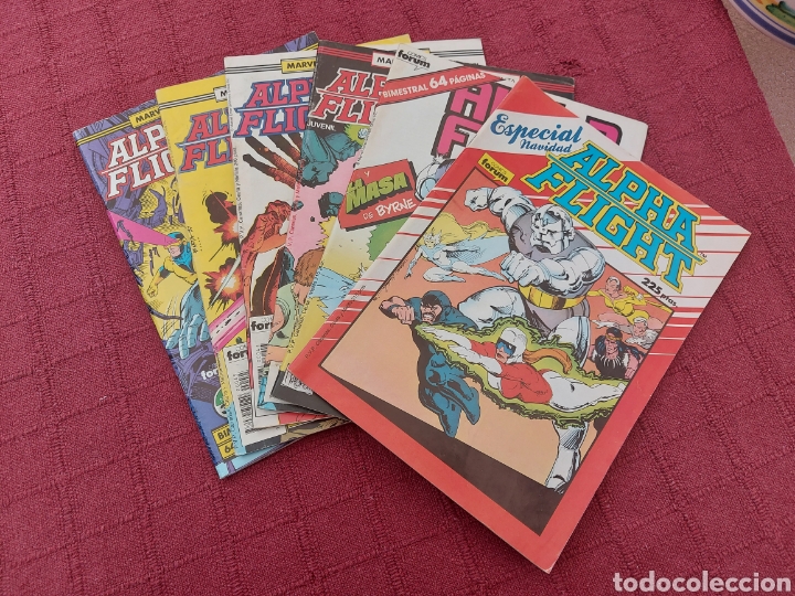 C&oacute;mics: ALPHA FLIGHT ESPECIAL NAVIDAD-ALPHA FLIGHT Y LA MASA MARVEL TWO-IN-ONE -COMICS FORUM - Foto 1