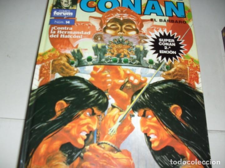 C&oacute;mics: SUPER CONAN N&ordm;14 (2&ordf; EDICION).forum comics,a&ntilde;o 1982.DE KIOSKO. - Foto 1