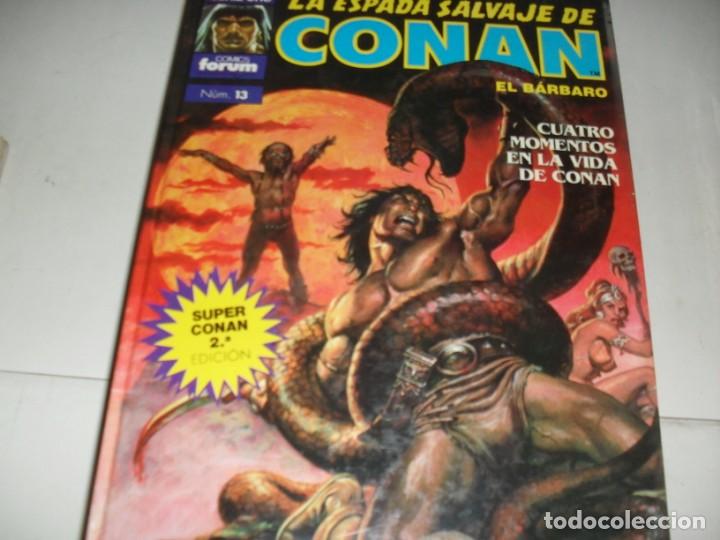 C&oacute;mics: SUPER CONAN N&ordm;13 (2&ordf; EDICION).forum comics,a&ntilde;o 1982.DE KIOSKO. - Foto 1