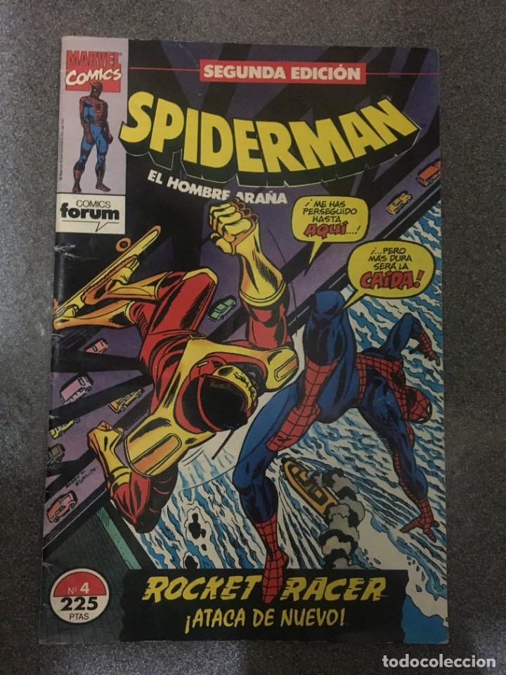 C&oacute;mics: COMIC SPIDERMAN NUMERO 4 SEGUNDA EDICION 2&ordf; EDICI&Oacute;N FORUM - Foto 1
