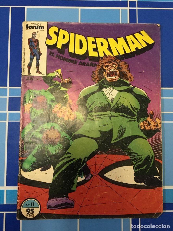 C&oacute;mics: COMIC SPIDERMAN NUMERO 11 PRIMERA EDICION 1&ordf; EDICI&Oacute;N FORUM MARVEL - Foto 1