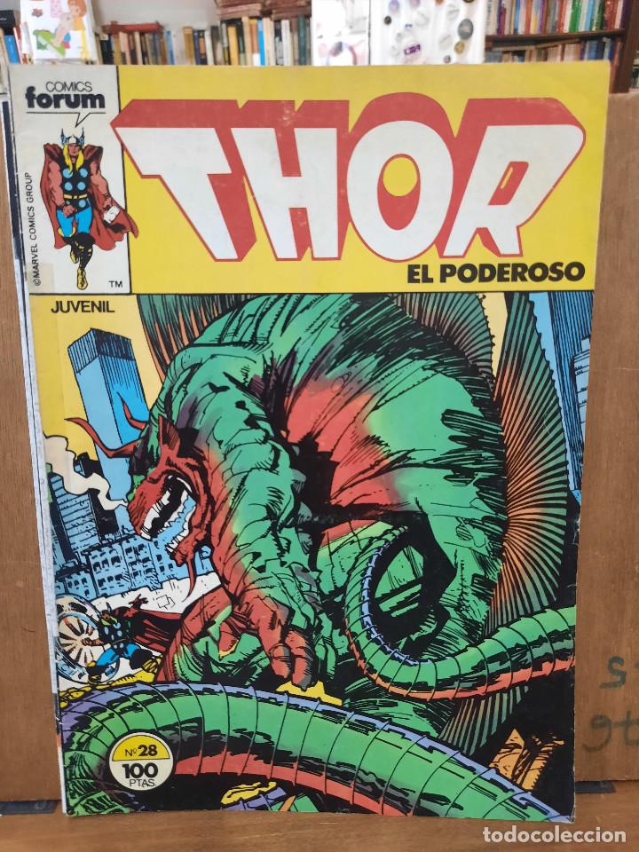 C&oacute;mics: Thor, El Poderoso - n&ordm; 28 - Ed. Forum 1983 - Foto 1