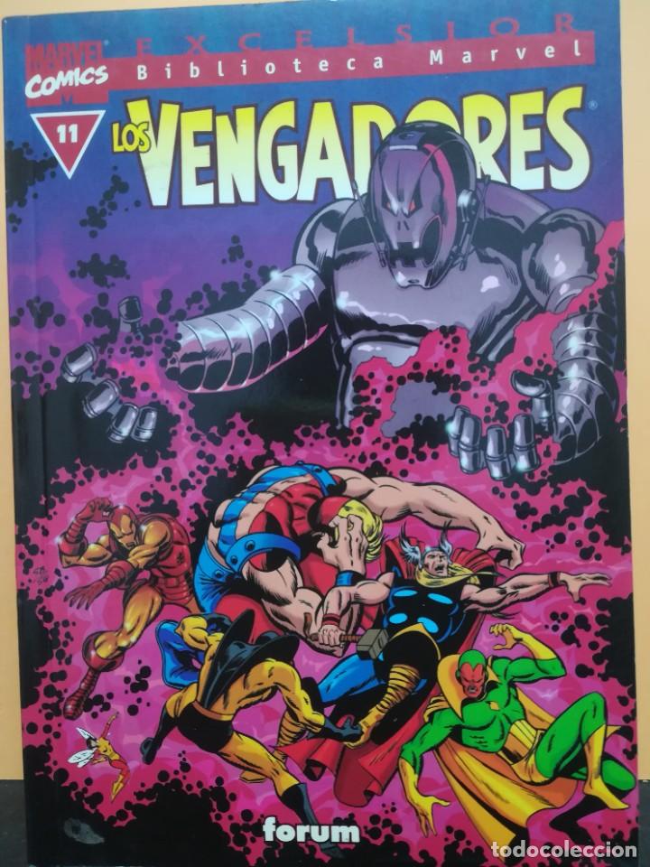 C&oacute;mics: LOS VENGADORES. N&ordm; 11. BIBLIOTECA MARVEL. FORUM - Foto 1