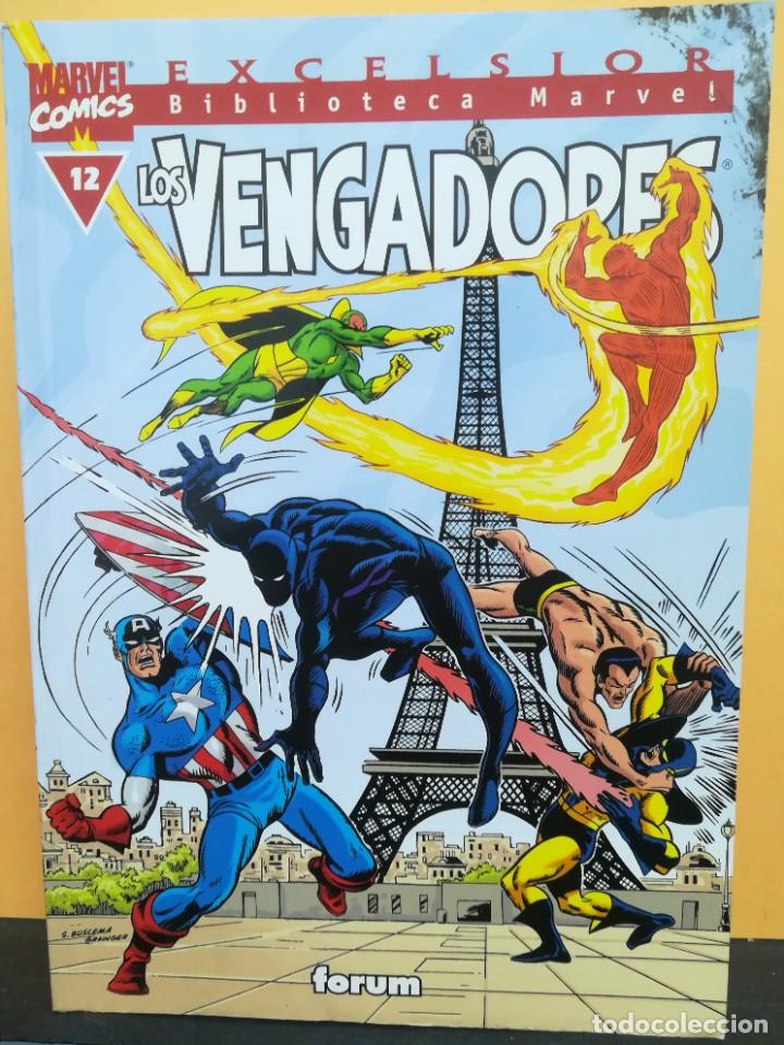 C&oacute;mics: LOS VENGADORES. N&ordm; 12. BIBLIOTECA MARVEL. FORUM - Foto 1