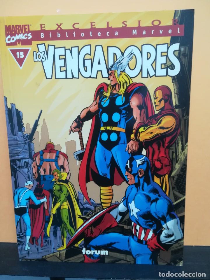 C&oacute;mics: LOS VENGADORES. N&ordm; 15. BIBLIOTECA MARVEL. FORUM - Foto 1