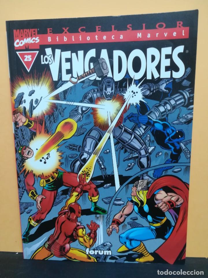 C&oacute;mics: LOS VENGADORES. N&ordm; 25. BIBLIOTECA MARVEL. FORUM - Foto 1
