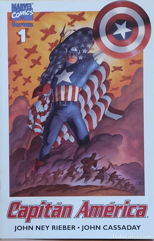 C&oacute;mics: CAPIT&Aacute;N AM&Eacute;RICA N&ordm; 1 VOL. 5 - FORUM. - Foto 1