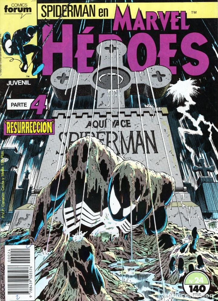 C&oacute;mics: MARVEL HEROES N&ordm; 24 - FORUM - BUEN ESTADO - Foto 1