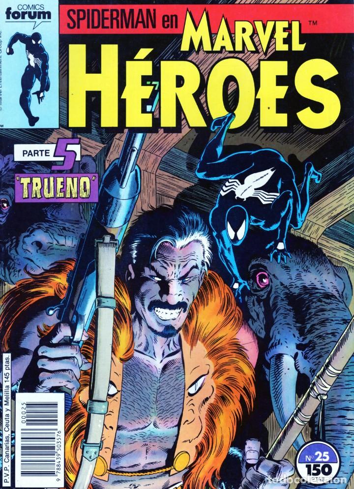 C&oacute;mics: MARVEL HEROES N&ordm; 25 - FORUM - MUY BUEN ESTADO - Foto 1
