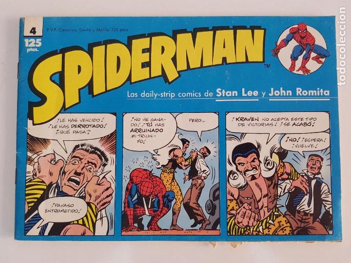 C&oacute;mics: SPIDERMAN 4 LOS DAILY-STRIP DE STAN LEE Y JOHN ROMITA - Foto 1