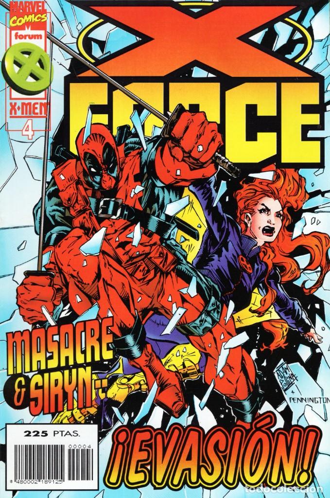 C&oacute;mics: X-FORCE VOL. 2 N&ordm; 4 - FORUM - MUY BUEN ESTADO - Foto 1