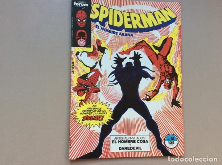 C&oacute;mics: SPIDERMAN N&uacute;mero 81 FORUM - Foto 1