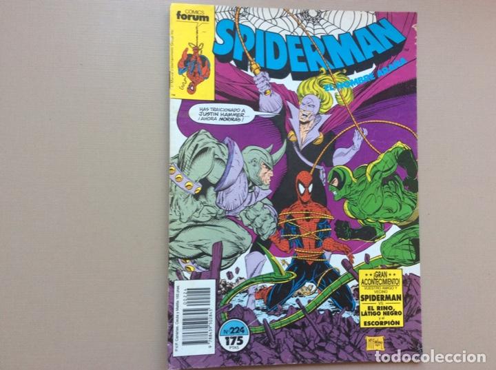 C&oacute;mics: SPIDERMAN N&uacute;mero 224 FORUM - Foto 1