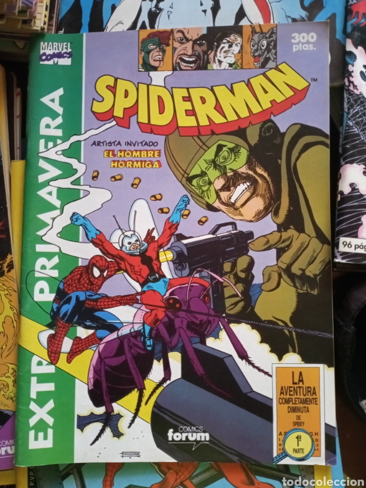 C&oacute;mics: Spiderman extra primavera 1991 Contiene p&oacute;ster cj59 - Foto 1