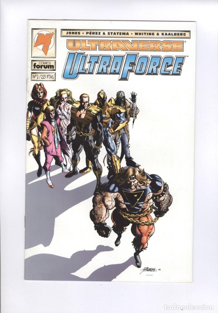 C&oacute;mics: Planeta. Ultraverse Ultraforce. Malibu. 2