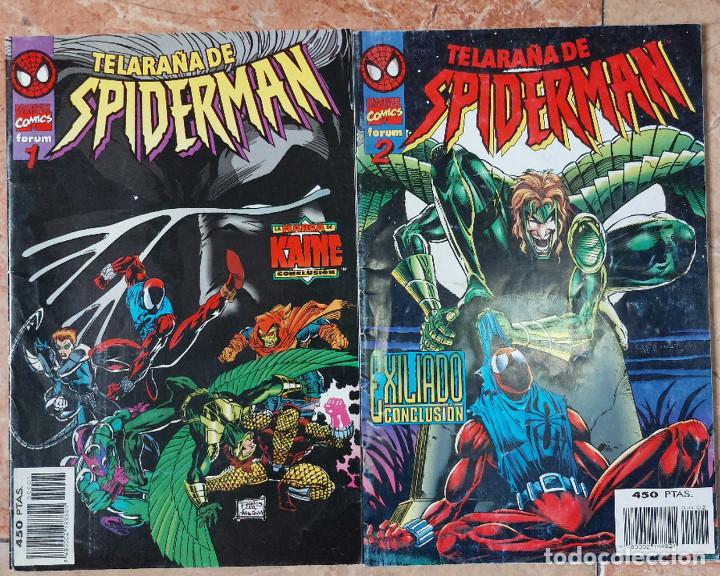 C&oacute;mics: TELARA&Ntilde;A DE SPIDERMAN. DOS N&Uacute;MEROS. - Foto 1