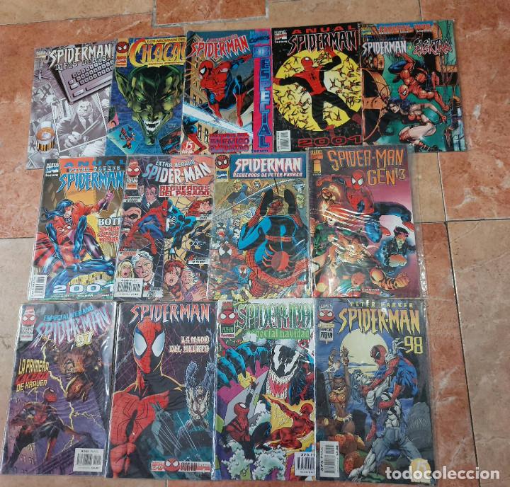 C&oacute;mics: SPIDERMAN. LOTE DE 13 N&Uacute;MEROS. FORUM. - Foto 1