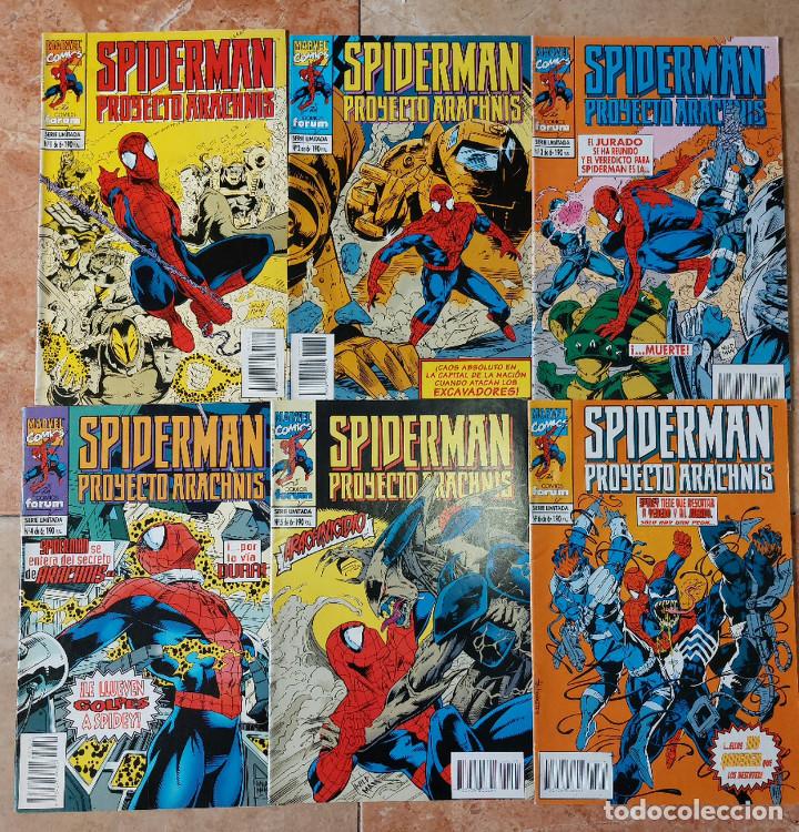 C&oacute;mics: SPIDERMAN. PROYECTO ARACHNIS. COLECCI&Oacute;N COMPLETA - Foto 1