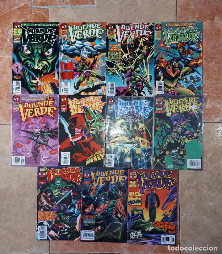 C&oacute;mics: DUENDE VERDE. COLECCI&Oacute;N SEMI COMPLETA. 12 N&Uacute;MEROS. FORUM. - Foto 1