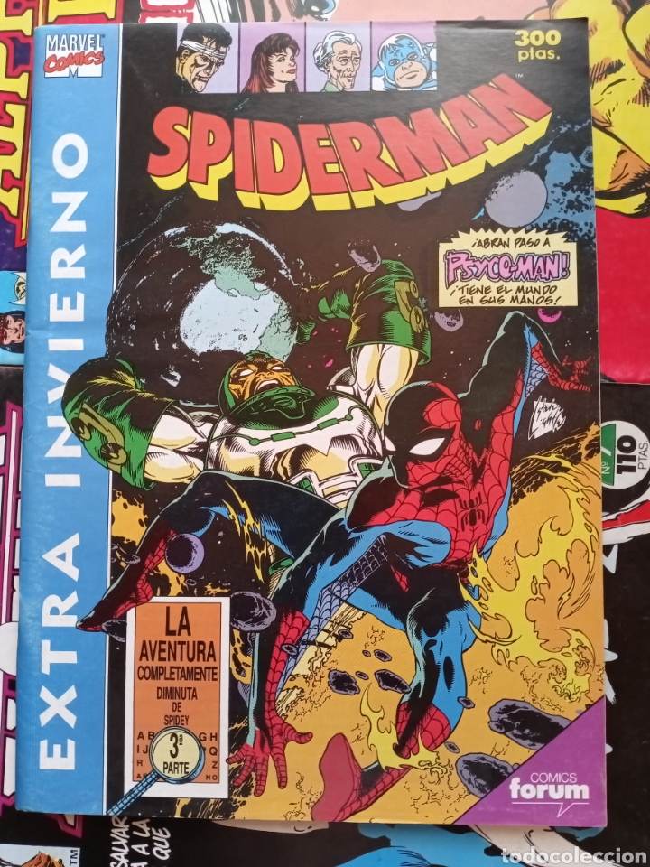 C&oacute;mics: Spiderman extra invierno 1991 Contiene p&oacute;ster cj66 - Foto 1