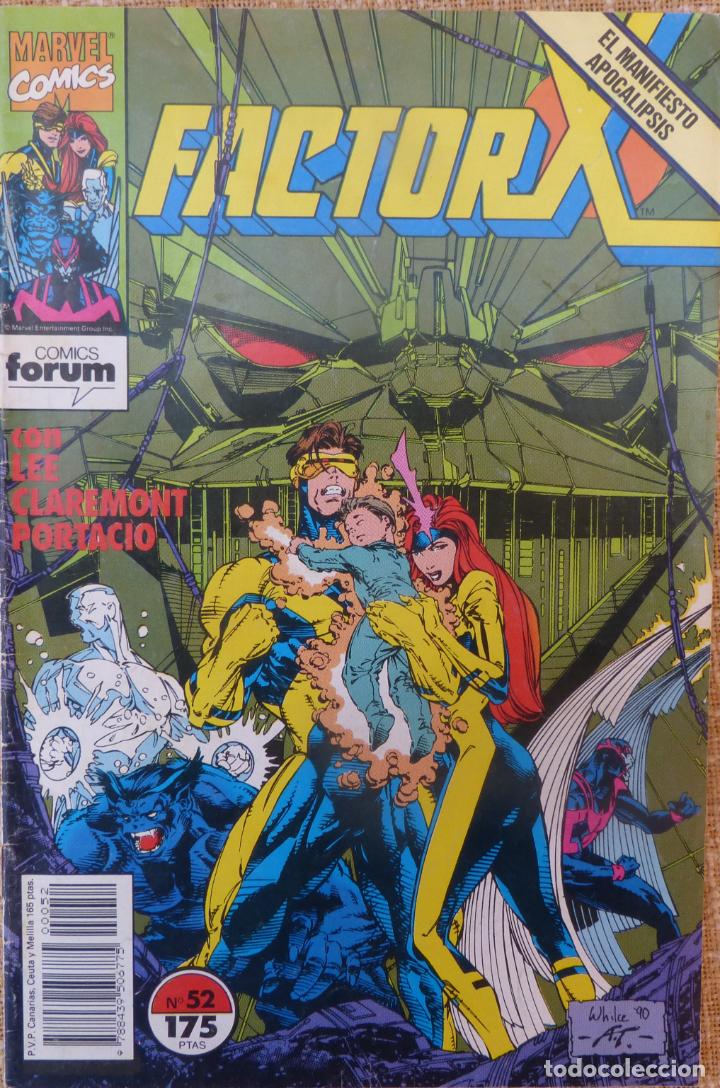 C&oacute;mics: Comic FACTOR X,comics Forum,X-MEN,A&ntilde;o 1992,N&ordm; 52 - Foto 5