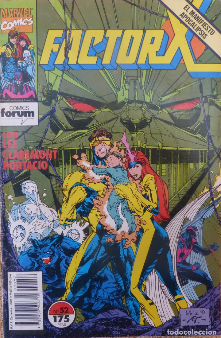 C&oacute;mics: Comic FACTOR X,comics Forum,X-MEN,A&ntilde;o 1992,N&ordm; 52 - Foto 1