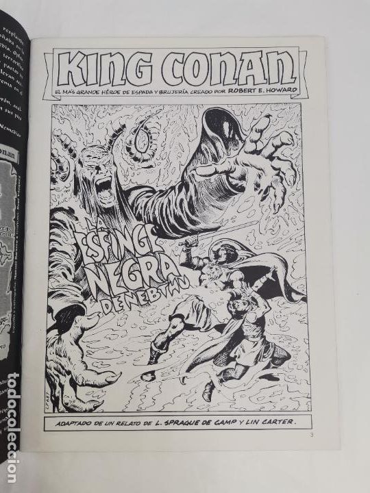 C&oacute;mics: COM-332, EL REINO SALVAJE DE CONAN, FORUM COMICS. NUM.2. - Foto 2