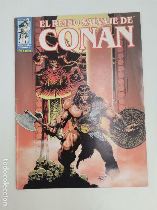 C&oacute;mics: COM-332, EL REINO SALVAJE DE CONAN, FORUM COMICS. NUM.2. - Foto 1