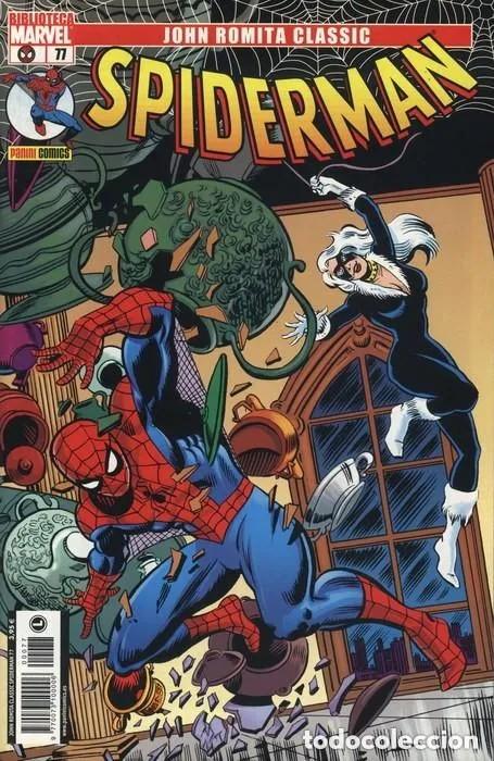C&oacute;mics: SPIDERMAN NUEVO N&ordm; 77 DE 84 NUMERO JOHN ROMITA CLASSIC SPIDER MAN PANINI NO FORUM