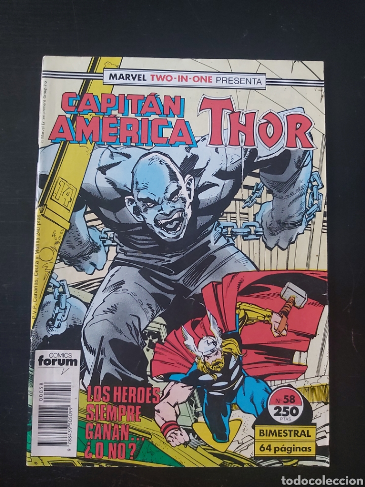 C&oacute;mics: CAPIT&Aacute;N AM&Eacute;RICA / THOR 58. C&Oacute;MICS FORUM. - Foto 1