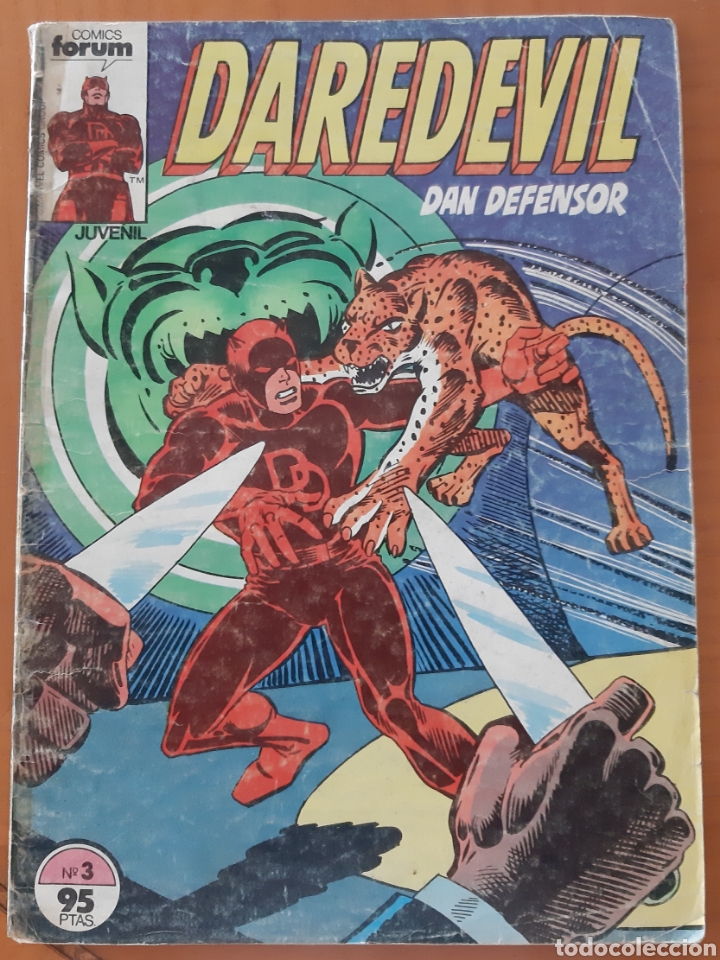 C&oacute;mics: C&oacute;mic Forum Daredevil Dan Defensor. 1983. R43 - Foto 1