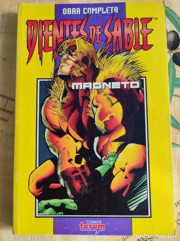 C&oacute;mics: FORUM REPATADO CON 2 MINESERIES DIENTES DE SABLE Y MISTICA Y MAGNETO - Foto 1