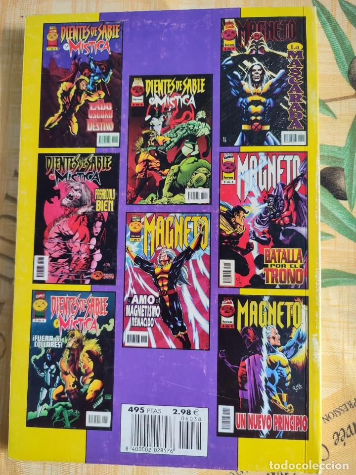 C&oacute;mics: FORUM REPATADO CON 2 MINESERIES DIENTES DE SABLE Y MISTICA Y MAGNETO - Foto 2