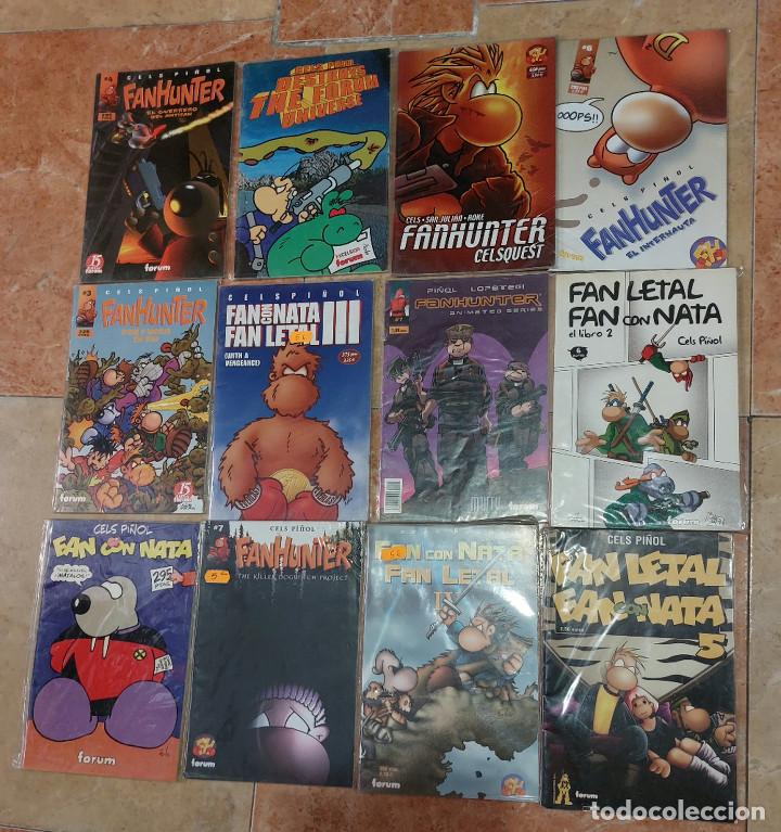 C&oacute;mics: FANHUNTER. LOTE DE C&Oacute;MICS. CELS PI&Ntilde;OL. - Foto 1