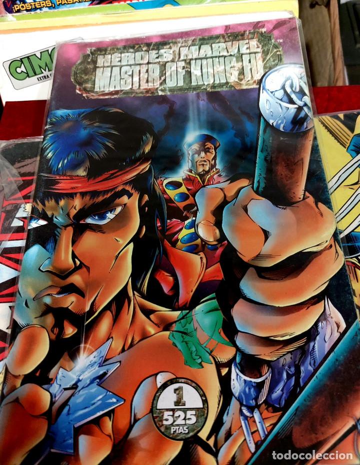 C&oacute;mics: H&Eacute;ROES MARVEL. MASTER OF KUNG-FU. - Foto 1