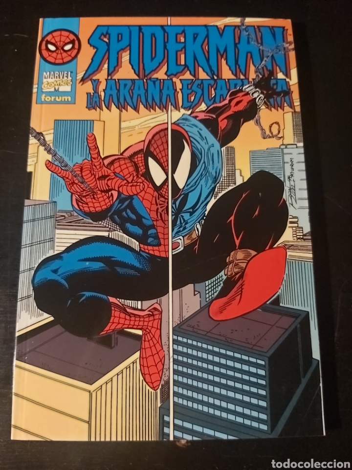 C&oacute;mics: SPIDERMAN Y LA ARA&Ntilde;A ESCARLATA. FORUM, 1996. MARVEL COMICS. - Foto 1