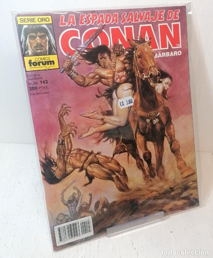 C&oacute;mics: Comic: &rdquo;La espada salvaje de conan 143 serie oro&rdquo; comics forum - Foto 1