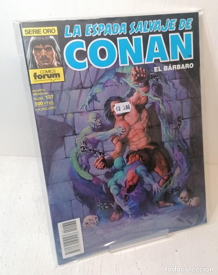 C&oacute;mics: Comic: &rdquo;La espada salvaje de conan 137 serie oro&rdquo; comics forum - Foto 1