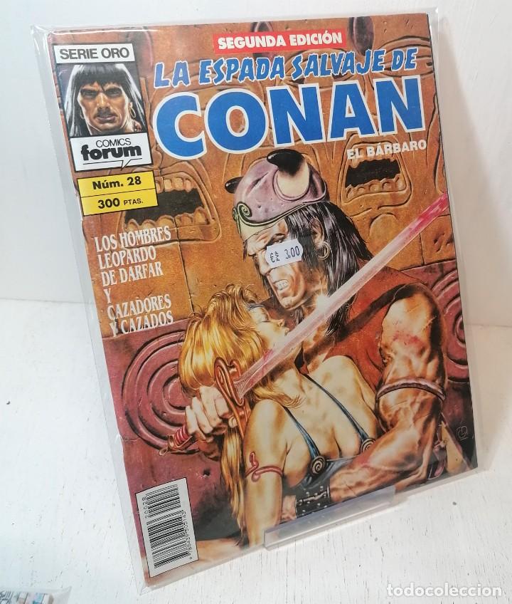 C&oacute;mics: Comic: &rdquo;La espada salvaje de conan 28 serie oro&rdquo; comics forum - Foto 1
