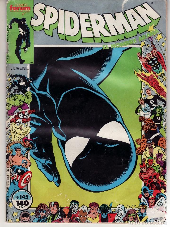 C&oacute;mics: COMIC SPIDERMAN N&ordm; 145 COMICS FORUM JUVENIL MARVEL COMICS GROUP. B. - Foto 1