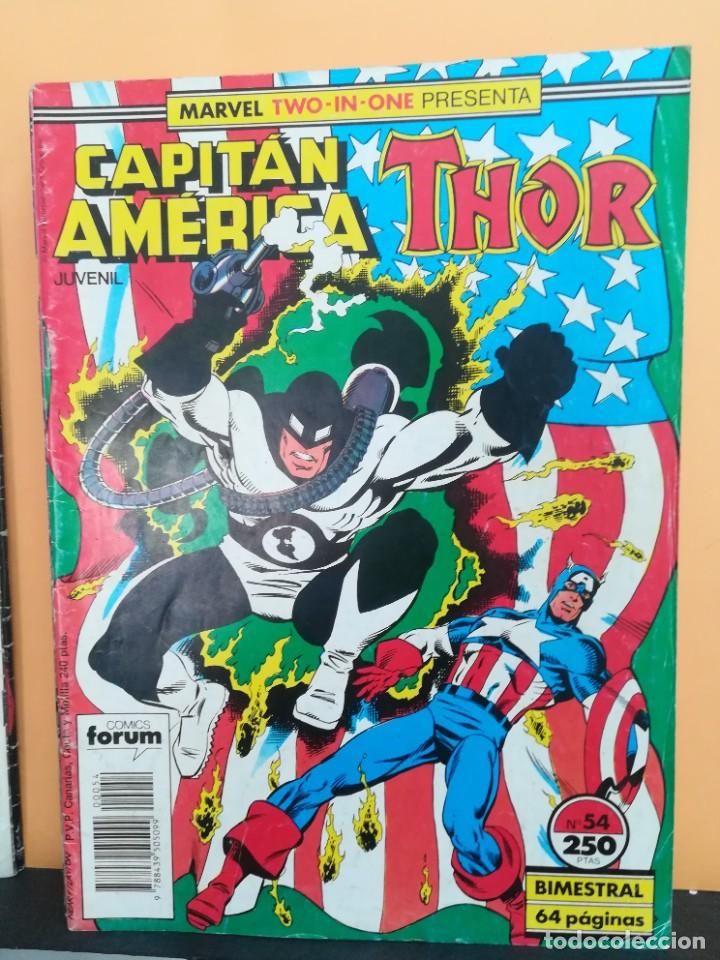 C&oacute;mics: CAPIT&Aacute;N AM&Eacute;RICA. VOL 1. N&ordm; 54. FORUM - Foto 1