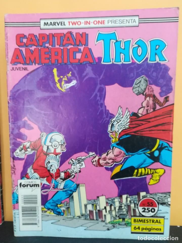 C&oacute;mics: CAPIT&Aacute;N AM&Eacute;RICA. VOL 1. N&ordm; 55. FORUM - Foto 1