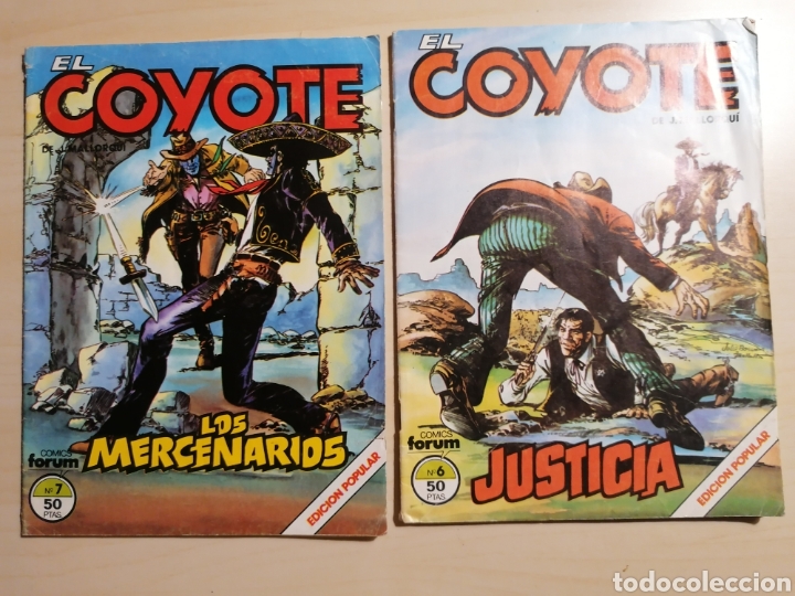 C&oacute;mics: Lote 2 comics El Coyote. - Foto 1