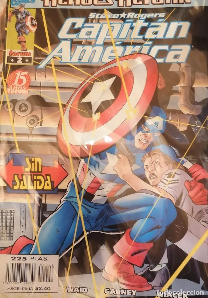 C&oacute;mics: Comic: &rdquo;Steve Rogers Capit&aacute;n am&eacute;rica&rdquo; N&ordm; 1 y 2 de Marvel comics FORUM - Foto 2
