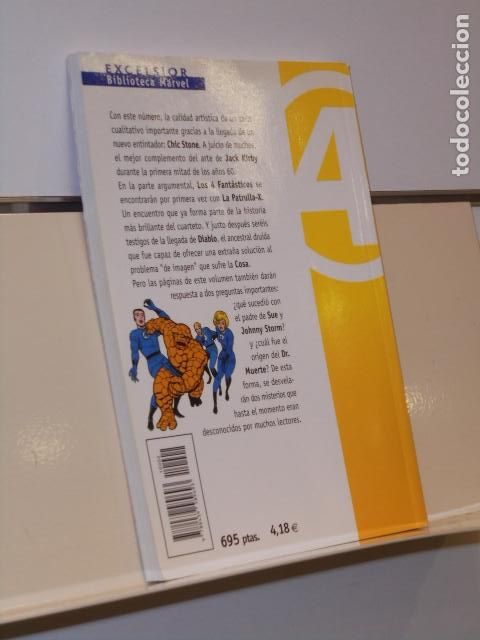 C&oacute;mics: BIBLIOTECA MARVEL EXCELSIOR LOS 4 FANTASTICOS NUMERO 2 - FORUM - Foto 2