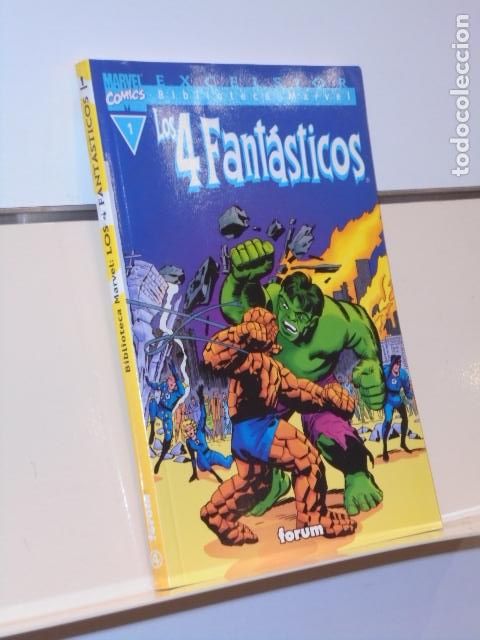 C&oacute;mics: BIBLIOTECA MARVEL EXCELSIOR LOS 4 FANTASTICOS NUMERO 1 - FORUM - Foto 1