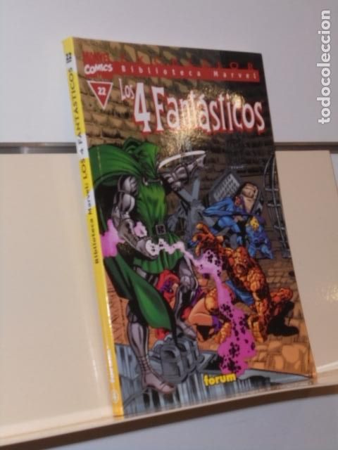 C&oacute;mics: BIBLIOTECA MARVEL EXCELSIOR LOS 4 FANTASTICOS NUMERO 22 - FORUM - Foto 1