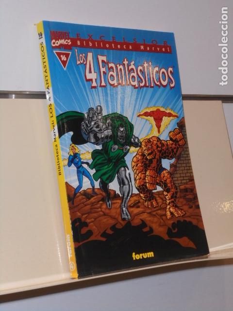 C&oacute;mics: BIBLIOTECA MARVEL EXCELSIOR LOS 4 FANTASTICOS NUMERO 16 - FORUM - Foto 1