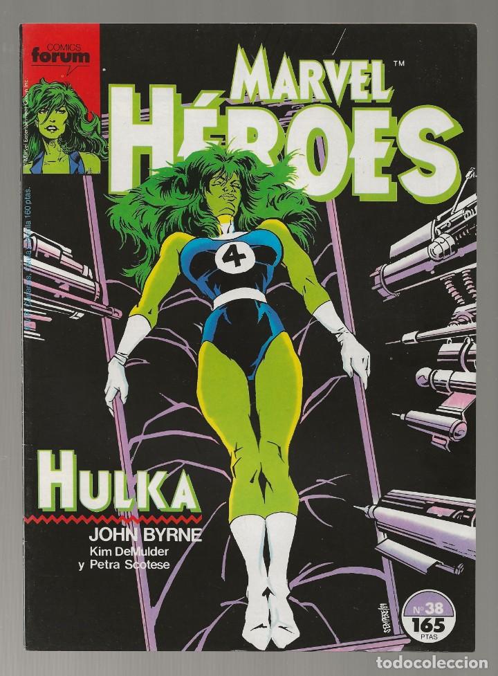 C&oacute;mics: HEROES MARVEL n&ordm; 38 - FORUM 1989 ''BUEN ESTADO''